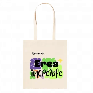 Tote bag increíble