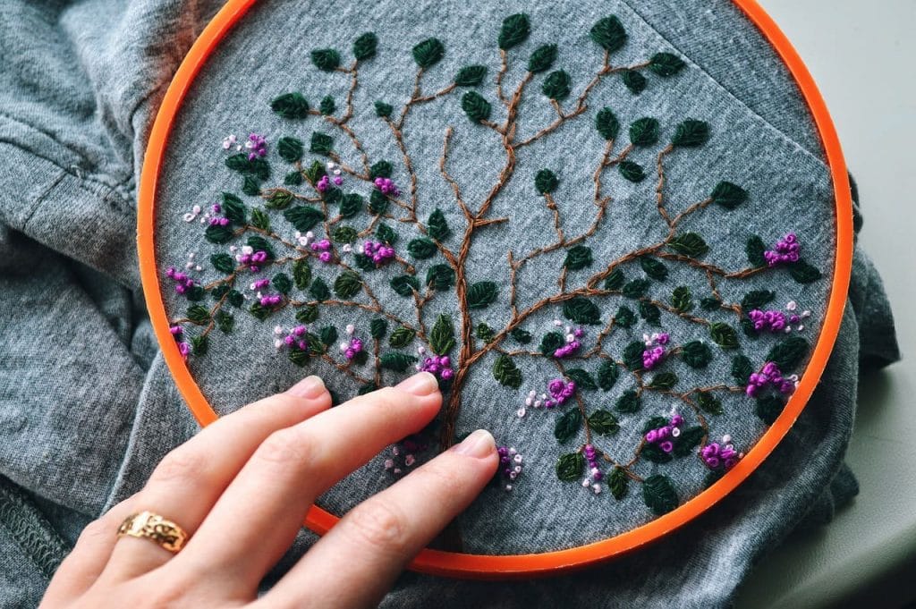 10 Ideas Creativas de Bordados en Textil
